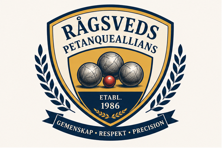 Rågsveds Petanqueallians Rågsveds Petanqueallians klubbemblem