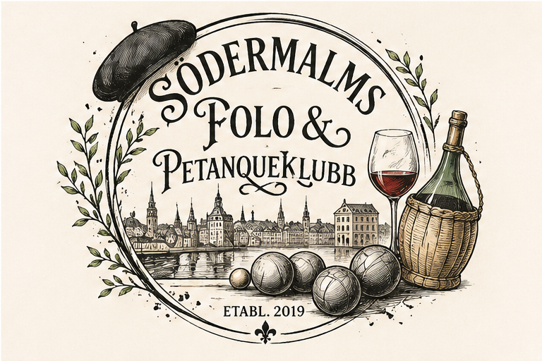 Södermalms Polo & Petanqueklubb Södermalms Polo & Petanqueklubb klubbemblem